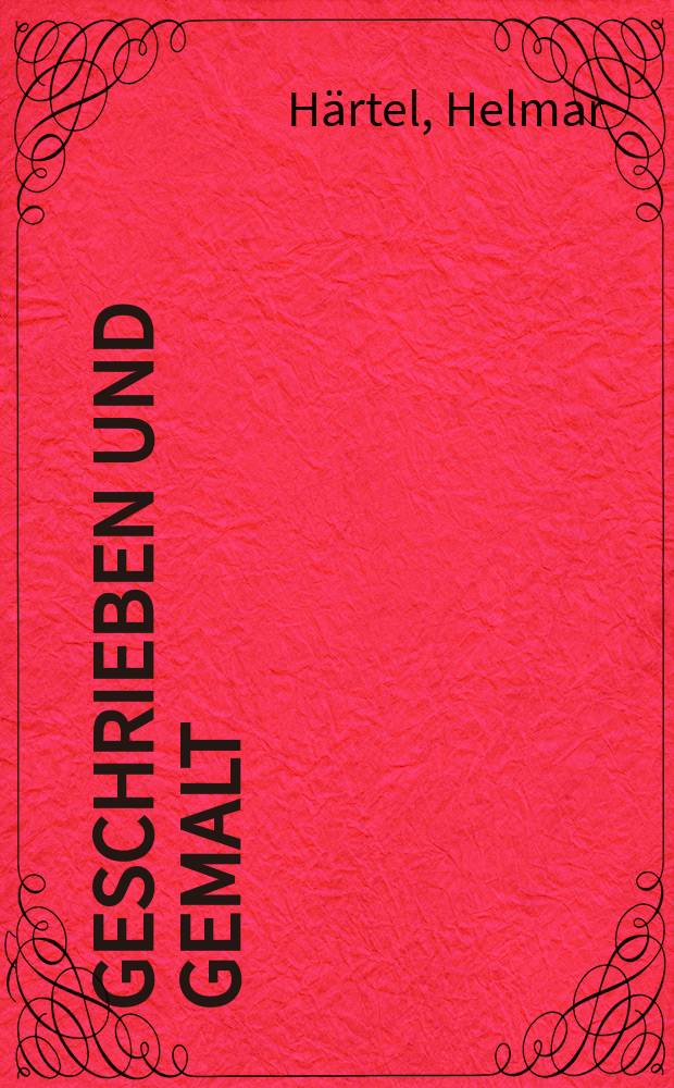 Geschrieben und gemalt: gelehrte Bücher aus Frauenhand : eine Klosterbibliothek sächsischer Benediktinerinnen des 12. Jahrhunderts : anlässlich der Ausstellung der Herzog August Bibliothek Wolfenbüttel, in der Augusteerhalle, in der Schatzkammer und im Kabinett vom 19. November 2006 bis 28. Januar 2007 = Написано и нарисовано: учёные книги из рук женщин