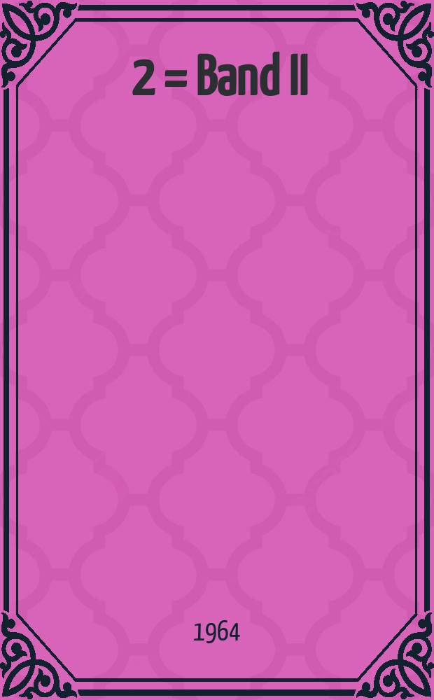 באנד 2 = Band II