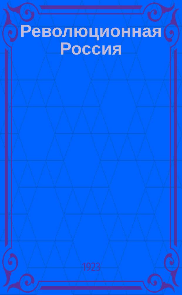 Революционная Россия : Центр. орган Партии социалистов-революционеров. № 28/29
