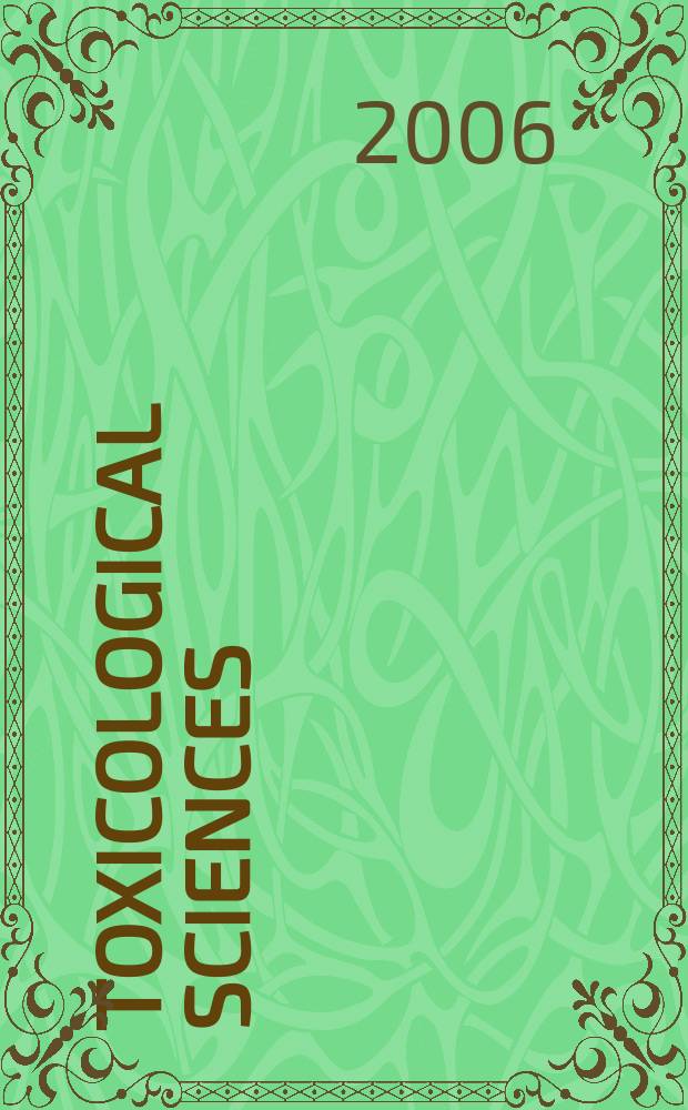 Toxicological sciences : An offic. j. of the Soc. of toxicology. Vol. 89, № 1