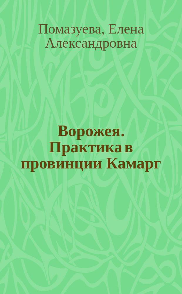 Ворожея. Практика в провинции Камарг : роман