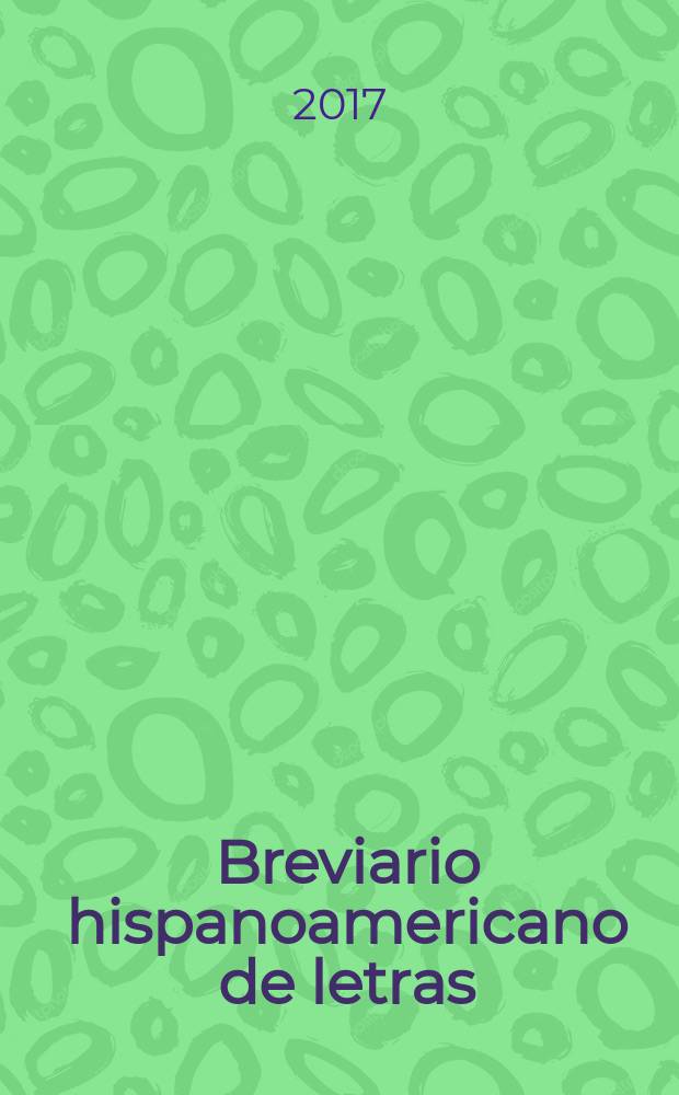 Breviario hispanoamericano de letras