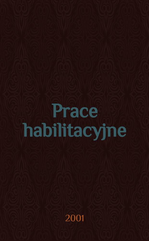 Prace habilitacyjne