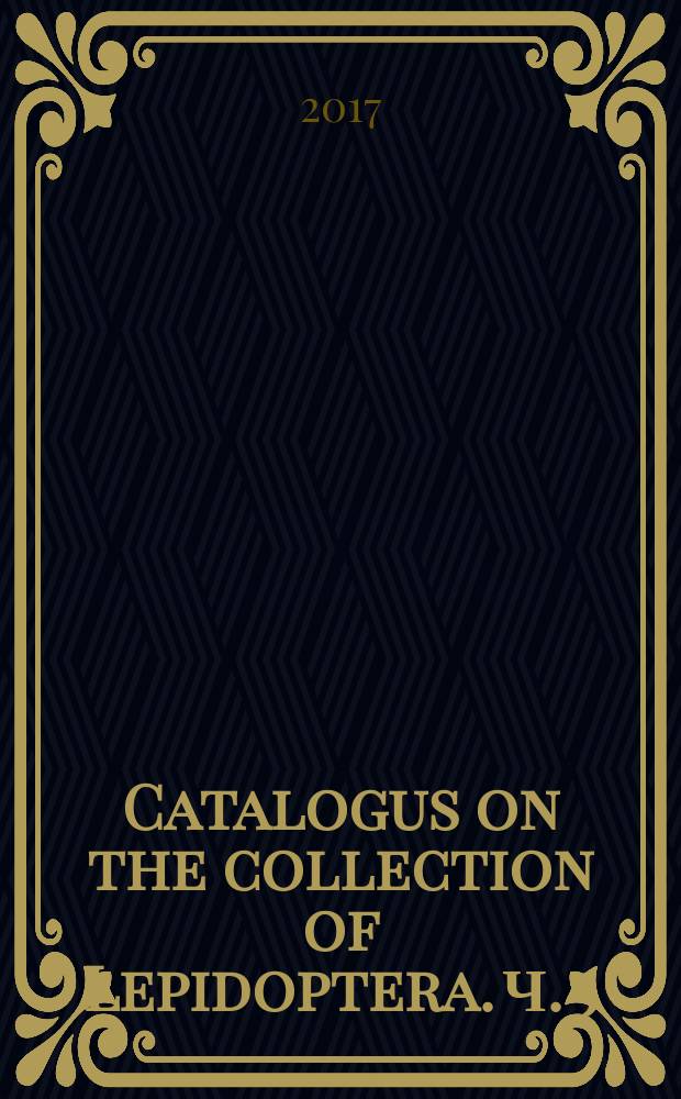 Catalogus on the collection of Lepidoptera. Ч. 3 : Pieridae (Dismorphiinae и Coliadinae)