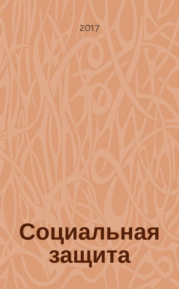 Социальная защита : Массовый ежемес. обществ.-полит. журн. 2017, № 5 (299)