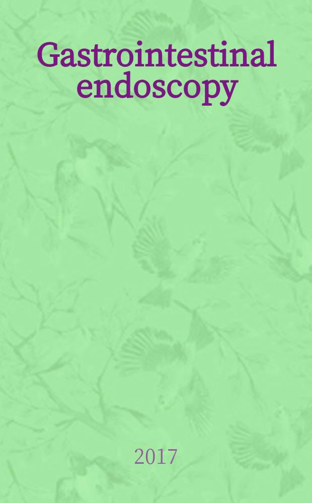 Gastrointestinal endoscopy : The offic. j. of the Amer. soc. for gastrointestinal endoscopy. Vol.85, № 1