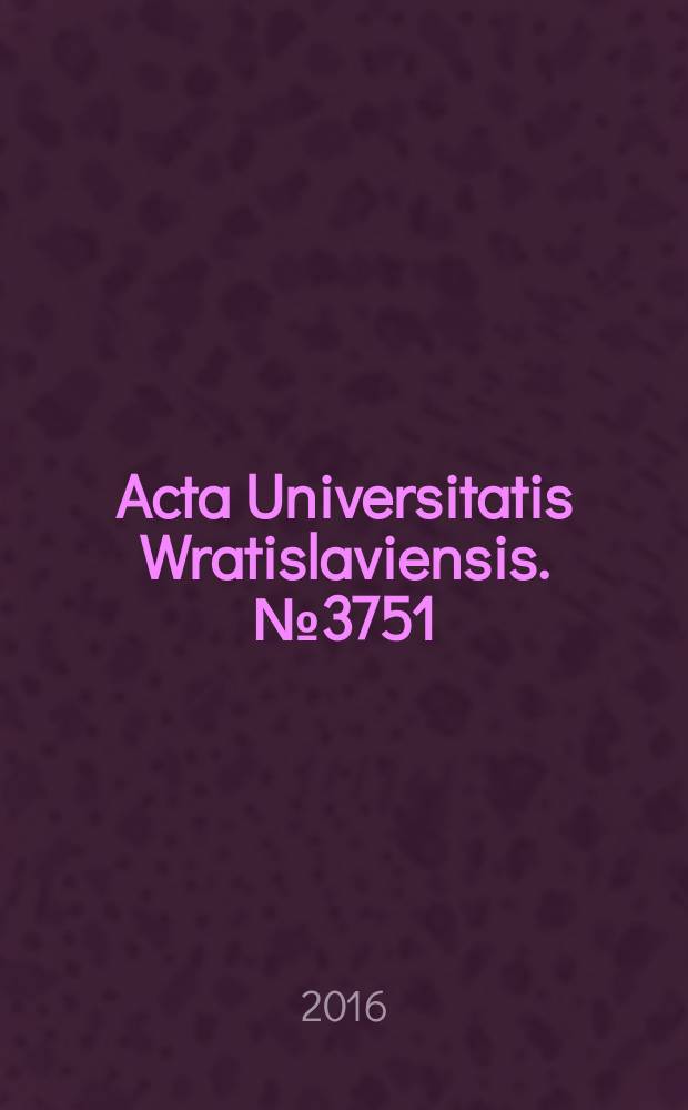 Acta Universitatis Wratislaviensis. № 3751 : Zadania jednostek administracyjnych samorządu terytorialnego z wykorzystaniem potencjału grup dyspozycyjnych w przezwyciężaniu zagrożeń bezpieczeństwa publicznego = Задачи административных единиц местного самоуправления с использованием потенциала управленческих групп по охране общественной безопасности