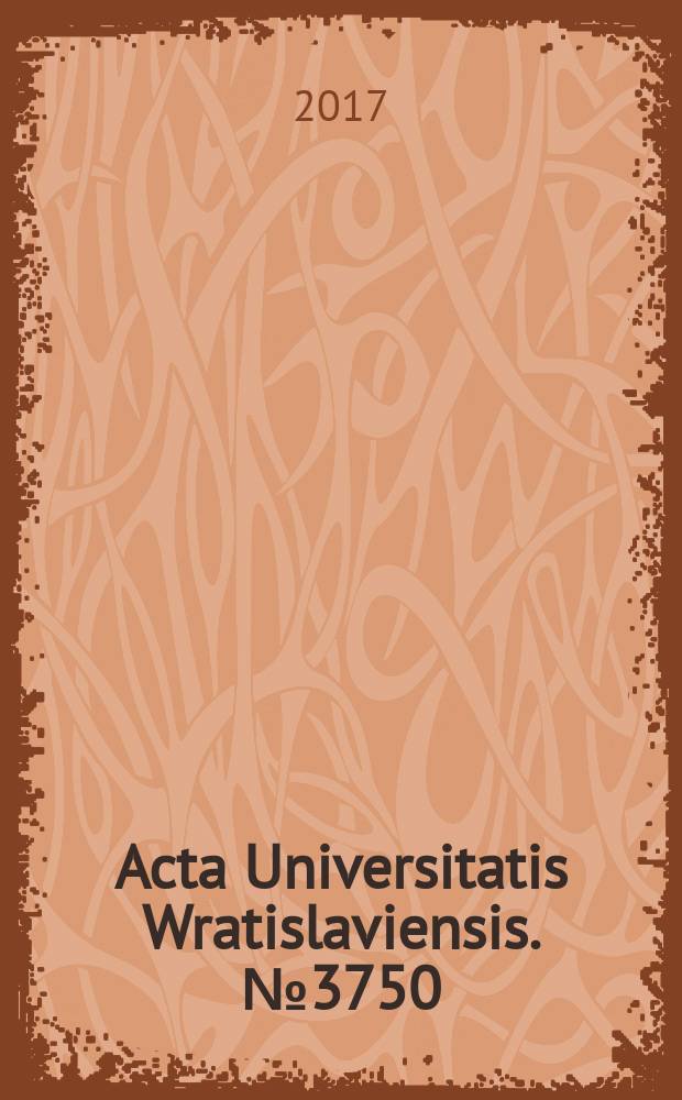 Acta Universitatis Wratislaviensis. № 3750 : Badania ilościowe i jakościowe w studiach nad komunikowaniem = Количественные и качественные исследования коммуникации