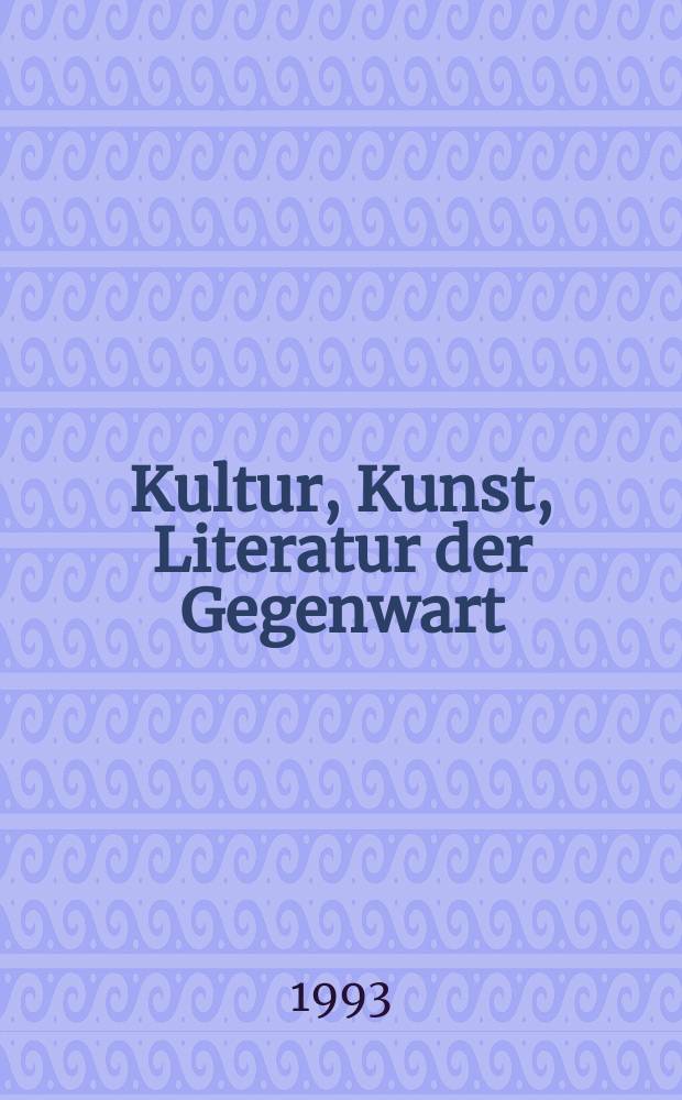 Kultur, Kunst, Literatur der Gegenwart : Lexikon Mecklenburg-Vorpommern = Культура, искусство, литература современности