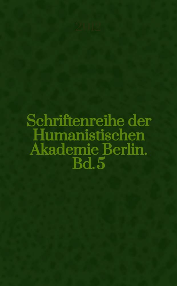 Schriftenreihe der Humanistischen Akademie Berlin. Bd. 5 : Suizidhilfe als Herausforderung = Суицидальная помощь как вызов. Медицинкая этика и миф наказания.