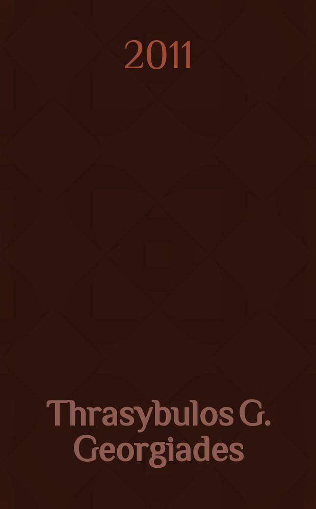 Thrasybulos G. Georgiades (1907-1977) : Rhythmus - Sprache - Musik : Bericht &uuml;ber das musikwissenschaftliche Symposium zum 100. Geburtstag in M&uuml;nchen, 1.-2. November 2007 : mit der Erstpublikation von Georgiades' Schrift "Musik im Altertum". Musik im Altertum = Ритм - Язык - Музыка