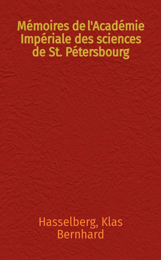 Mémoires de l'Académie Impériale des sciences de St. Pétersbourg : avec l'histoire de l'Academie. Sér. 7, t. 28, № 2 : Über die Spectra der Cometen und ihre Beziehung zu denjenigen gewisser Kohlenverbindungen