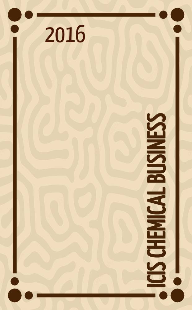ICIS chemical business : regional intelligence global analysis. Vol. 289, № 14