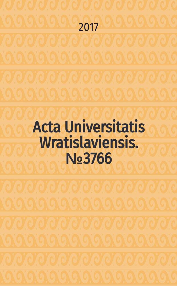 Acta Universitatis Wratislaviensis. № 3766 : Gatunki dziennikarskie w Europie = Жанр журналистики в Европе