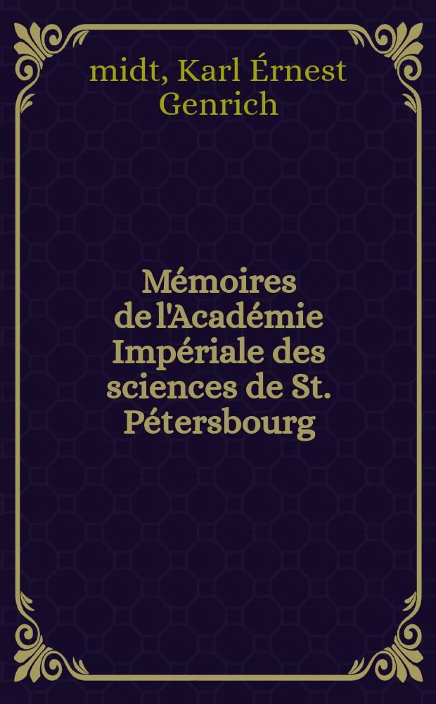 Mémoires de l'Académie Impériale des sciences de St. Pétersbourg : avec l'histoire de l'Academie. Sér. 7, t. 32, № 18 : Hydrologische Untersuchungen = Гидрологические исследования. Термальные воды Камчатки