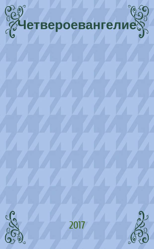 Четвероевангелие : учебник бакалавра теологии в трех томах. Т. 1