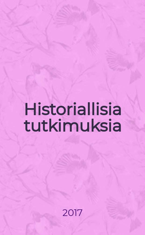 Historiallisia tutkimuksia : julkaissut Suomen historiallinen seura : Saaristolaisia = Островитяне