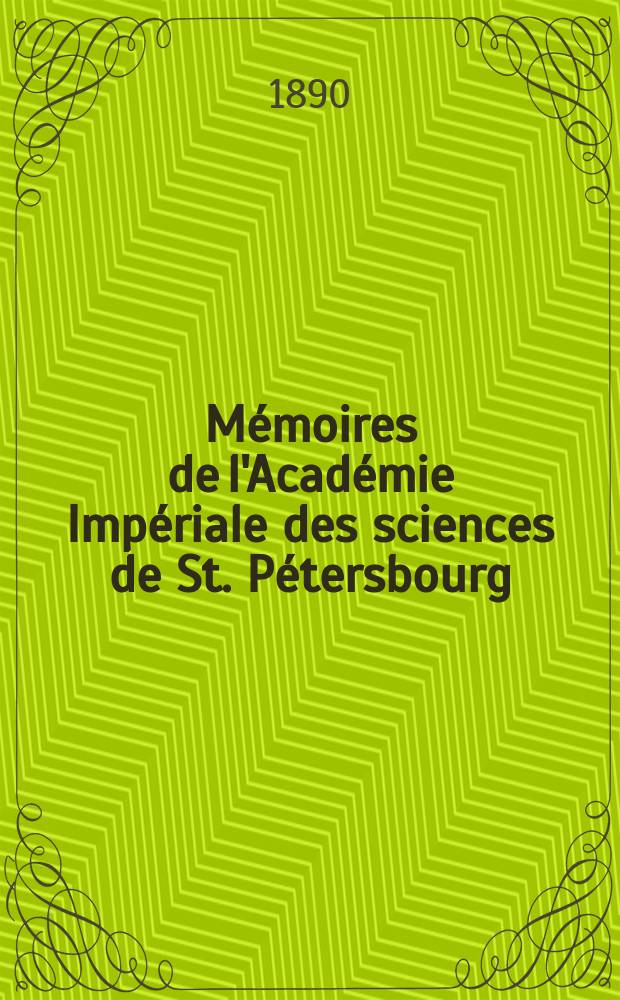 Mémoires de l'Académie Impériale des sciences de St. Pétersbourg : avec l'histoire de l'Academie. Sér. 7, t. 37, № 10 : Über das Gesetz der Veränderlichkeit der Winde