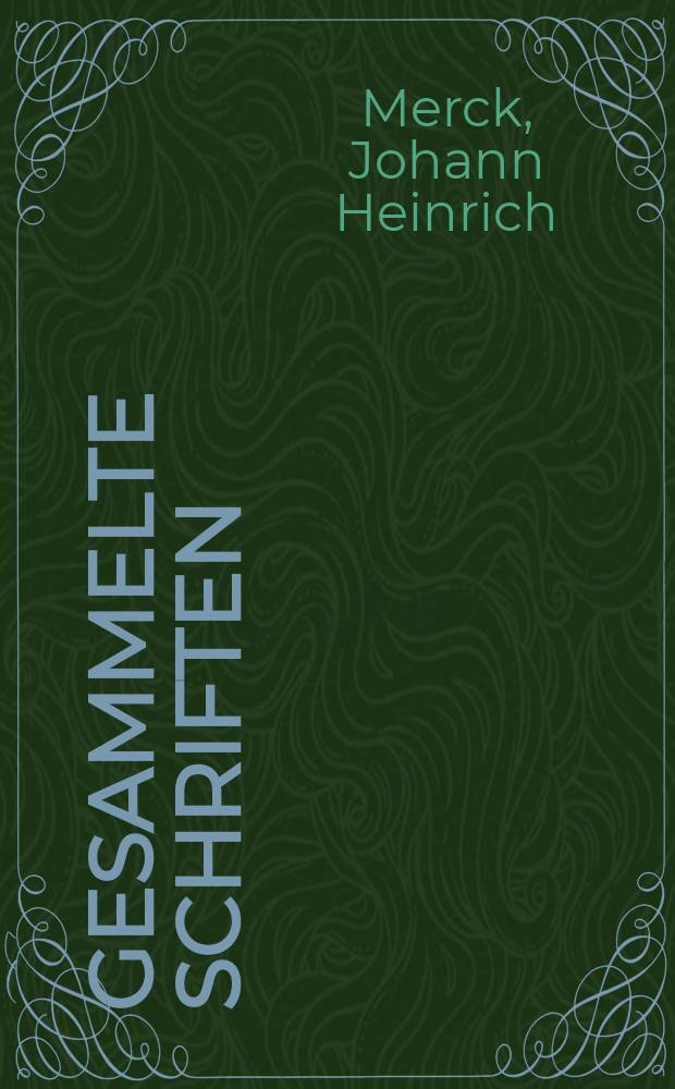 Gesammelte Schriften = Собрание сочинений