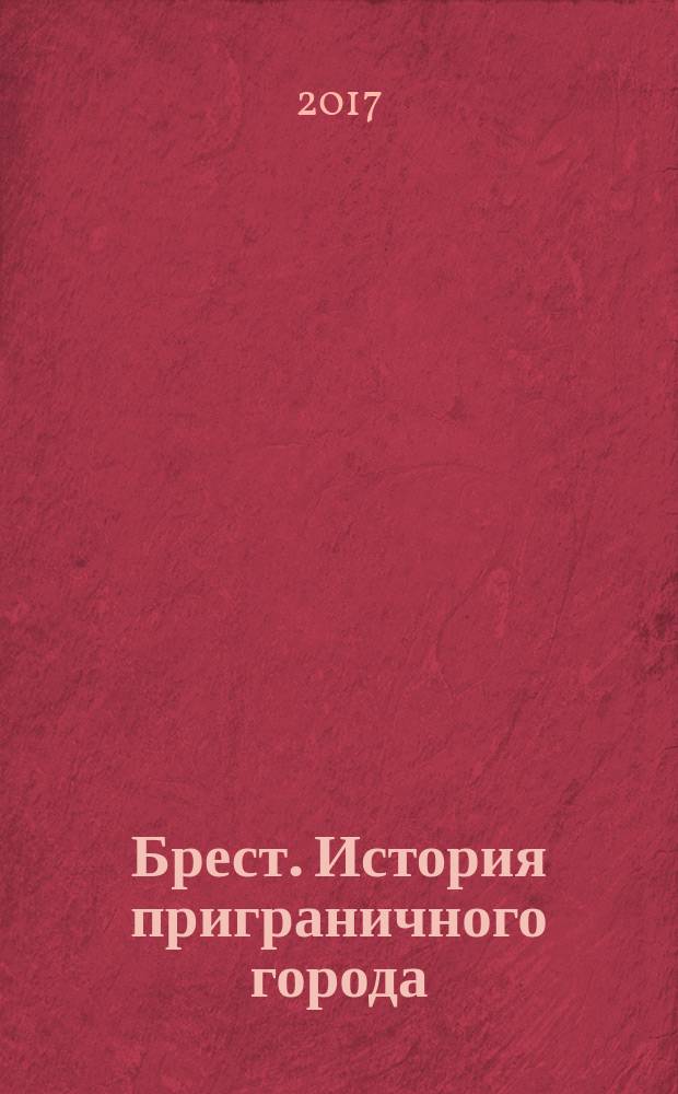 Брест. История приграничного города (X-XXI века) : монография