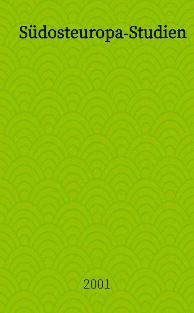 S&uuml;dosteuropa-Studien : Eigenverl. der S&uuml;dosteuropa-Gesellschaft. Bd. 70 : Frieden und Sicherheit in (S&uuml;dost-) Europa. EU-Beitritt, Stabilit&auml;tspakt und europ&auml;ische Sicherheits- und Verteidigungspolitik = Мир и безопасность в (Юго-Восточной) Европе. Вступление в ЕС, Пакт стабильности и европейская политика в области безопасности и обороны