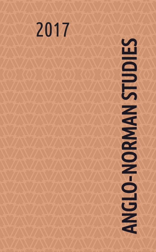 Anglo-Norman studies : Proc. of the Battle conf.... 39