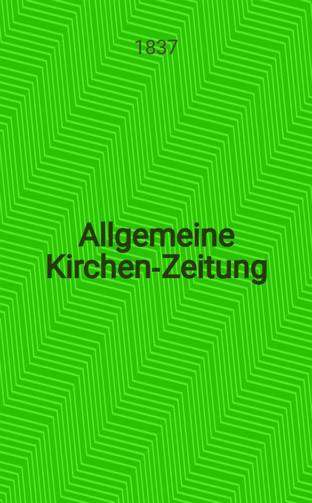 Allgemeine Kirchen-Zeitung : ein Archiv für die neueste Geschichte und Statistik der christlichen Kirche, nebst einer kirchenhistorischen und kirchenrechtlichen Urkundensammlung. Jg. 16 1837, Bd. 2, № 167