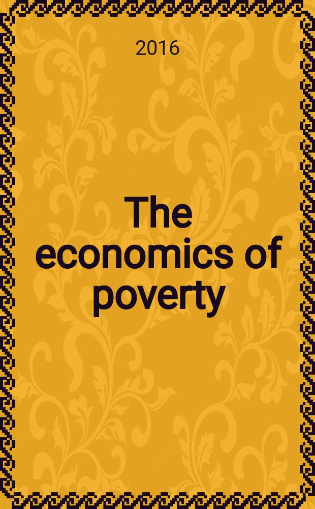 The economics of poverty