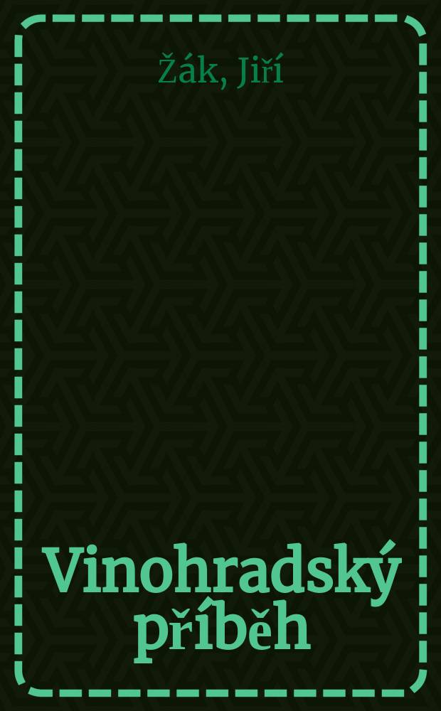 Vinohradsk&yacute; př&iacute;běh : historie druh&eacute;ho česk&eacute;ho divadla