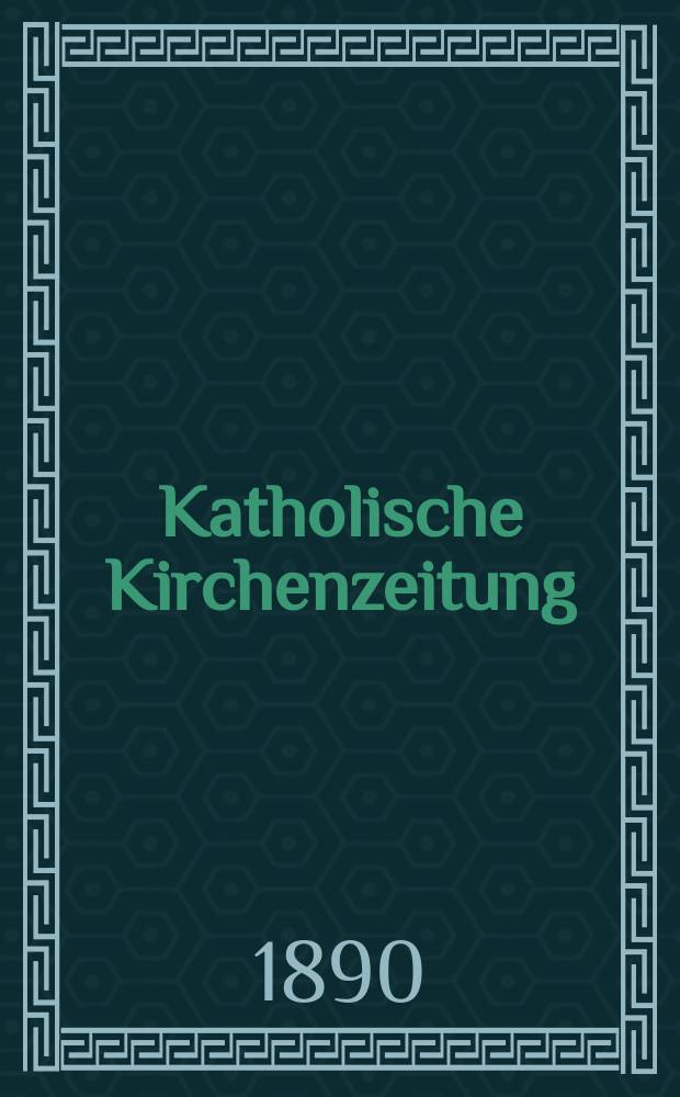 Katholische Kirchenzeitung : vormals "Salzburger Kirchenblatt". Jg. 30 1890, № 48