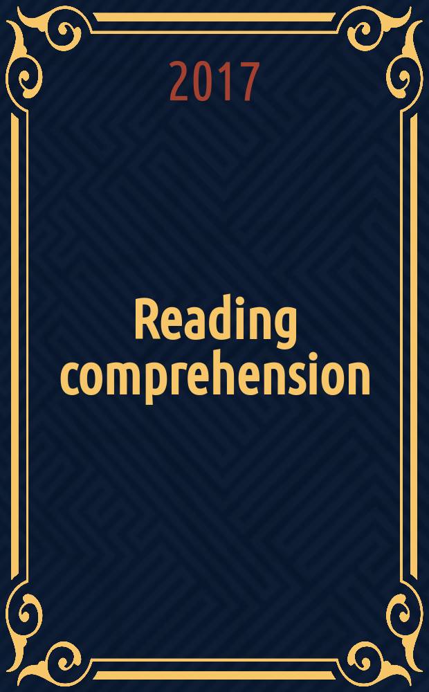 Reading comprehension: analytical reading and language revision : teaching guide