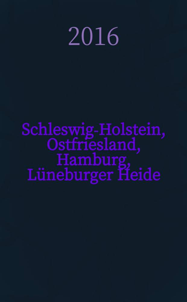 Schleswig-Holstein, Ostfriesland, Hamburg, L&uuml;neburger Heide : Bahn & Bike Begleitheft = Шлезвиг-Гольштейн, Восточная Фризия, Гамбург, Люнебургская пустошь